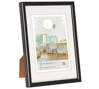 walther design KVX070B New Lifestyle marco de fotos de plástico con cristal acrílico, 50 x 70 cm, negro