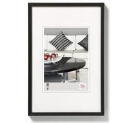 walther design Marco de fotos negro 60 x 80 cm Marco de aluminio Chair AJ080B