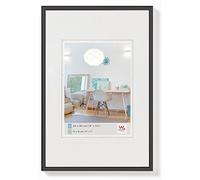 walther design KV460BD Nuevo marco de fotos de plástico Lifestyle, 40x60 cm, negro, paquete de 2