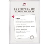 walther design Marco de fotos plata 21 x 29,7 cm (DIN A4) Marco de plástico New Lifestyle KV130S