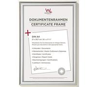 walther design Marco de Fotos Plata 21 x 29,7 cm (DIN A4) Marco de plástico Trendstyle KP130S