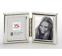 walther design Marco de fotos plata 2X 3.5x4.5 cm Chloe WD235S