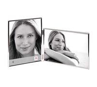 Walther Design WD118S Chloe, marco doble (retrato y paisaje) 2 x 13 x 18 cm (retrato y paisaje), Plateado