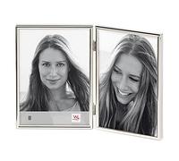 Walther design Marco de fotos plateado 2X 9x13 cm Chloe WD219S