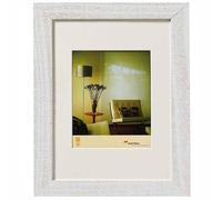 walther design Marco de fotos polar blanco 10 x 15 cm con passepartout, Home Marco de madera HO015V