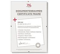 Walther Design Marco de fotos RB130K – Sin marco, vidrio transparente, 21 x 29,7 cm (DIN A4)
