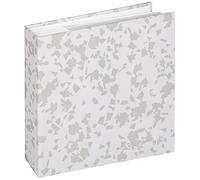 walther design ME-298-1 Álbum de fotos Terrazzo, 200 fotos 10x15 cm, blanco