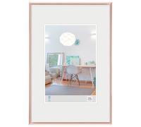 Walther Design New Lifestyle KV824Y - Marco de Fotos (plástico, 18 x 24 cm), Color Oro Rosa