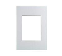 walther design Passepartouts Blanco Polar para tamaño de la Montura: 13 x 18 cm, tamaño de la Imagen: 9 x 13 cm Passepartouts PA318S