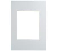 Walther Design PA051S, marcos de fotos Paspartú, formato passepartout 40 x 50 cm, formato de imagen 30 x 40 cm, blanco polar