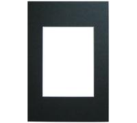 Walther Design PA051B, marcos de fotos Paspartú, formato passepartout 40 x 50 cm, formato de imagen 30 x 40 cm, negro