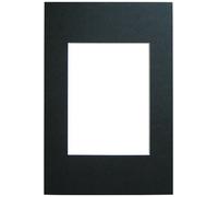 Walther Design PA041B, marcos de fotos Paspartú, formato passepartout 30 x 40 cm, formato de imagen 20 x 30 cm, negro
