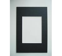 walther design Passepartouts Negro para tamaño de Montura: 50 x 70 cm, tamaño de la Imagen: 40 x 60 cm passepartouts PA071B