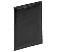 walther design Porta pasaportes de Piel Negro hasta 11x7 cm con 6 Compartimentos 582000052