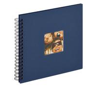 Walther Design SA-108-L lbum encuadernado con alambre y troquelado para tu imagen personal, 10,2 x 9,8 pulgadas (26 x 25 cm), 40 pginas negras,