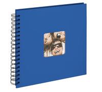 walther design SA-108-Z Álbum de fotos de 26 x 25 cm, álbum de espiral, color azul real