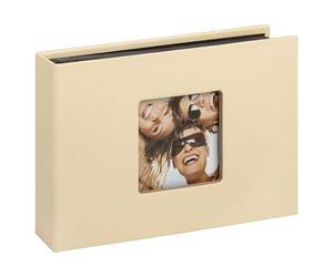 walther design serie Fun MA-353-H - Miniálbum de fotos, crema, para 36 fotos de 10 x 15 cm