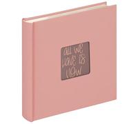 walther design serie Fun ME-110-PF - Álbum memo para 200 fotos de 10 x 15 cm, color melocotón (peach Fuzz)