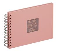 walther design serie Fun SA-109-PF - Álbum de espiral, 23 x 17 cm, color melocotón (peach Fuzz)