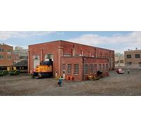 Walthers 532923 - Caseta de Locomotora Diesel, 2 permanentes - Pista: H0 - Estaciones de Tren & Edificios para Modelos de ferrocarriles - Escala: 1:87