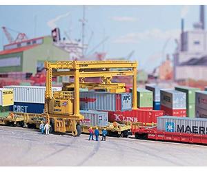 Walthers Cornerstone 933-3222 Mi-Jack - Grúa contenedora