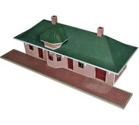 Walthers Cornerstone 933-4054 HO Modelo a escala Pella Depot 1:87