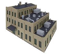 Cornerstone-Walthers HO Scale Model Roof Details Kit Escala 1:160 N, Color Gris, Life Like 933-3286