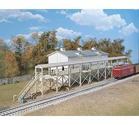 Walthers Cornerstone Series Kit HO Scale Casa de Hielo y Plataforma de glaseado, Gris, 8