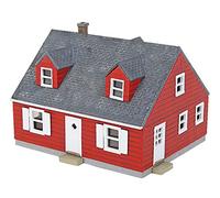 Walthers Cornerstone- Walthers, Inc. Cape Cod House Kit Casa unifamiliar, 2-3/8 X 2 X 1-5/8" 6 X 5 X 4.1cm (933-3839)