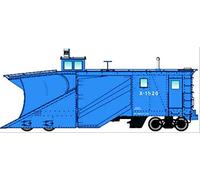 Walthers Escala H0 Russell Quitanieves Arado de la Nieve Great Northern