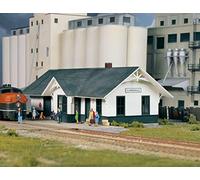 Walthers Modelismo, Inc. clarkesville Depot Kit, 5 - 1/4 x 2 x 1 - 7/8 "13.3 x 5 x 4,7 cm