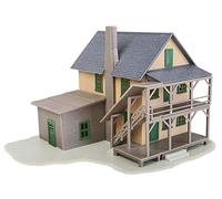 Walthers Trainline HO Scale Rooming House Kit - Diseño clásico norteamericano - Plástico, no Necesita Pintura - Unisex, niños (Unisex)