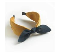 Waltonalice Diadema para mujer, anudada, con lazos, vintage, elástica, bohemia, ancha, accesorio para el pelo, antideslizante, para mujeres y niñas #32
