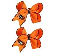 Waltonalice Lazos para el pelo de Halloween, pinzas para el pelo con lazo, pinza para el pelo, lazo para el pelo para mujer, niña, lazo para el pelo, pinzas para el pelo para Halloween, pequeñas