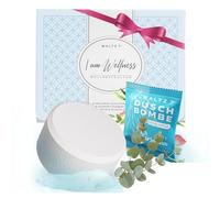 WALTZ 7 Set de Bombas de Baño de Eucalipto, Accesorio de Ducha con Aceite Esencial Natural, Aromaterapia, Relajación y Cuidado Personal - Regalo para Mujeres, Mamá, Cumpleaños, Pack de 6