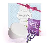 WALTZ 7 Set de Bombas de Ducha de Lavanda, Accesorio de Ducha con Aceite Esencial Natural, Aromaterapia, Relajación y Cuidado Personal, Regalo para Mujeres, Mamá, Cumpleaños, Pack de 6