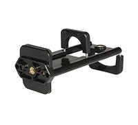 Walway Adaptador universal 2 en 1 para tableta y smartphone, trípode para teléfono móvil, compatible con trípode, monopié, palo selfie compatible con iPad iPhone Samsung, negro, pequeño