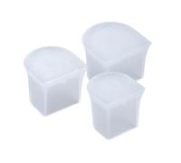 Wambere 10 protectores de tacón de tacón alto en forma de U de repuesto para talón, protección de talón, antideslizante, reduce el ruido, protectores de suelo, silenciosos, transparentes, M