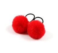 Wambere 10 unidades de bonitos tocados de 5 cm, pompón para el pelo de bebé, pequeñas bolas para coletas, coletas de pelo para niñas, gomas para el pelo, accesorios para el pelo, soporte para cola de