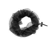 Wambere 3 piezas de red para moño para mujer, horquilla, gorro, gorro, redecilla para el pelo, redecillas para el pelo, para ballet, bailarina, uso diario, color negro