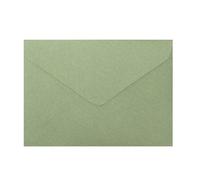 Wambere 30 sobres triangulares de papel artístico, vintage, sobres de papel artístico para tarjetas y cartas, sobres de colores de estilo occidental para invitaciones, verde