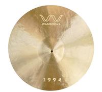 WAMBOOKA 1994 - Platos para batería profesionales en B20 - Serie 1994 - Hecho a mano, sello brillante. enganche rápido y gran proyección - Ideal Rock/Pop (RIDE 22")