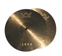 WAMBOOKA 1994 - Platos para batería profesionales en B20 - Serie 1994 - Hechos a mano a mano, sello brillante. enganche rápido y gran proyección - Ideal Rock/Pop (HIHAT 14")