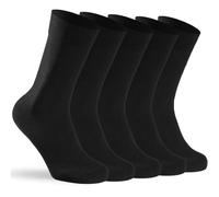 Wamicu Calcetines Hombre - 5 Pares Calcetines de Algodón Peinado, Suaves y Transpirables, Cómodos y Duraderos - Ideales para Todas las Estaciones - Talla 43-46