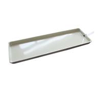 WAMJ AQDY Bandeja de Drenaje para Aire Acondiciona, Bandeja de Goteo de Metal Galvanizada para Fan Coil de Aire Acondicionado Central(103x26x3.5cm (40.6x10.2x1.4in))