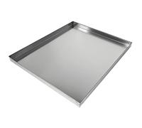 WAMJ AQDY Bandeja de Repuesto para Jaula de Perro, Bandeja de Repuesto de Acero Inoxidable para Jaula, Fácil de Limpiar, a Prueba de Fugas, Mordidas y Grietas(70x50x5cm(27.6x19.7x2.0in))