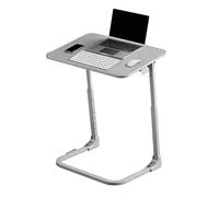 WAMJ AQDY Mesa Auxiliar Plegable, Mesa Sofa Bandeja para TV de Altura Ajustable, Escritorio para Portátil Sofá y Mesita de Noche