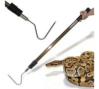 Wamlet Gancho de serpiente retráctil de 87 pulgadas, pinzas de agarre largo para serpientes de cascabel, pitón, cabeza de cobre