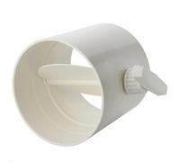 WAMVZYX Válvula Anticorrosión De Plástico PP Diámetro Interior 75MM Válvula De Aire Manual Válvula De Mariposa De Ventilación Sistema De Aire Fresco Válvula De Control De Volumen De Aire