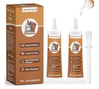 WAN2TLK Pegamento transparente para cuero de 120 ml, reparación de cuero, multiusos, se seca transparente, resistente al agua